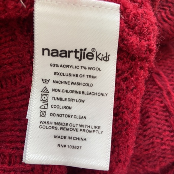 Red Wool Cardigan - Picture 4 of 4